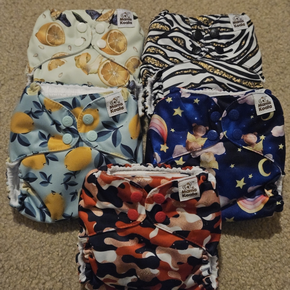 Mama koala Cloth Diapers - Brand New
